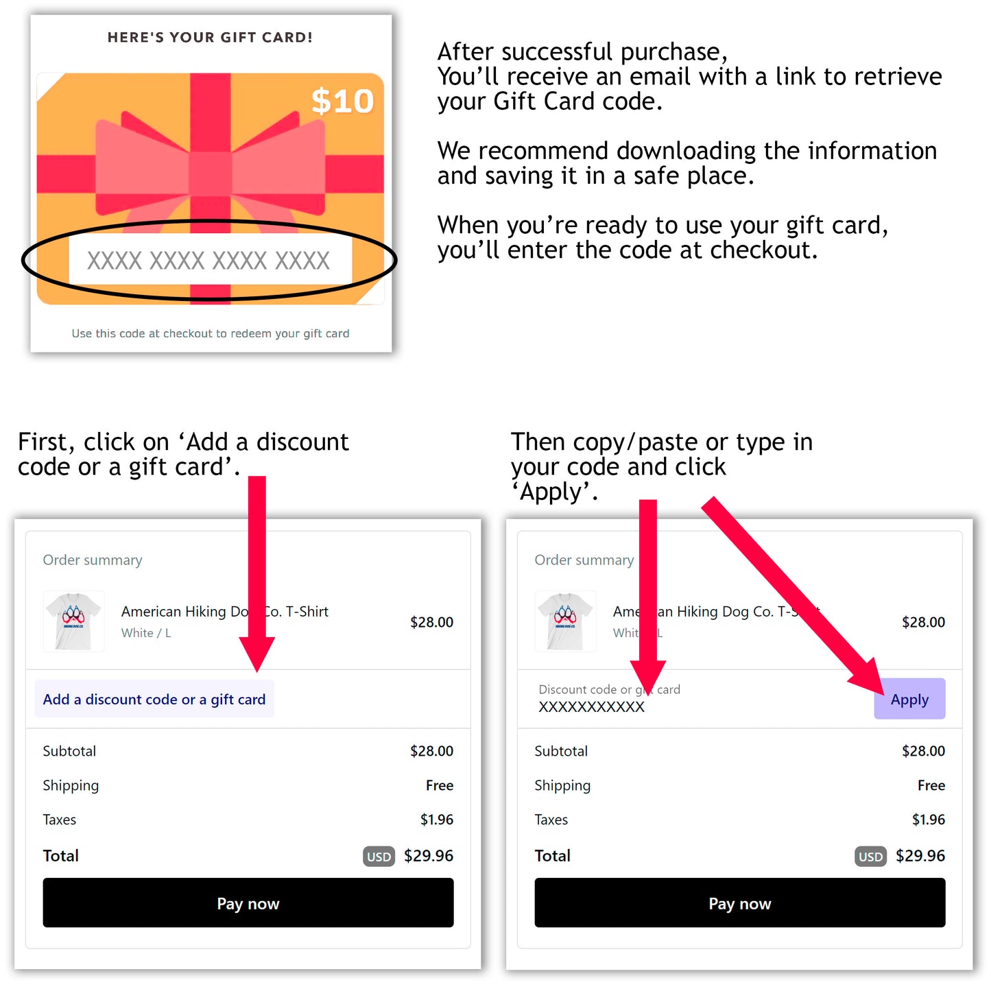 Hiking Dog Co. Gift Card