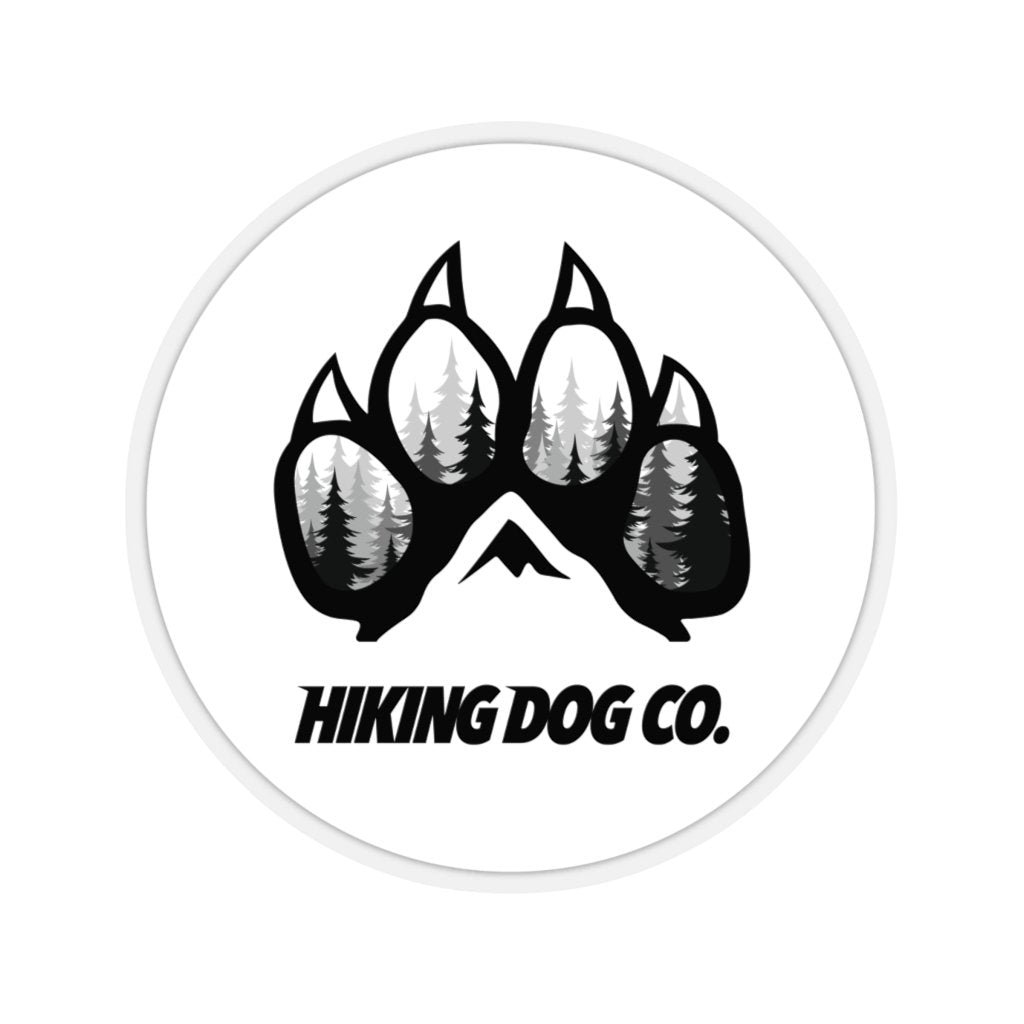 Hiking Dog Co. Forest Logo Sticker - 2in.