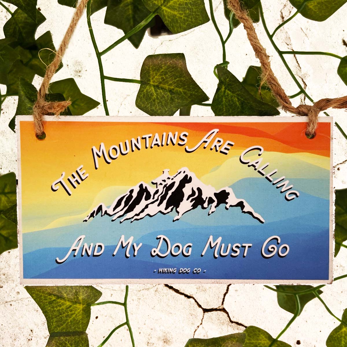 Novelty hanging plaque