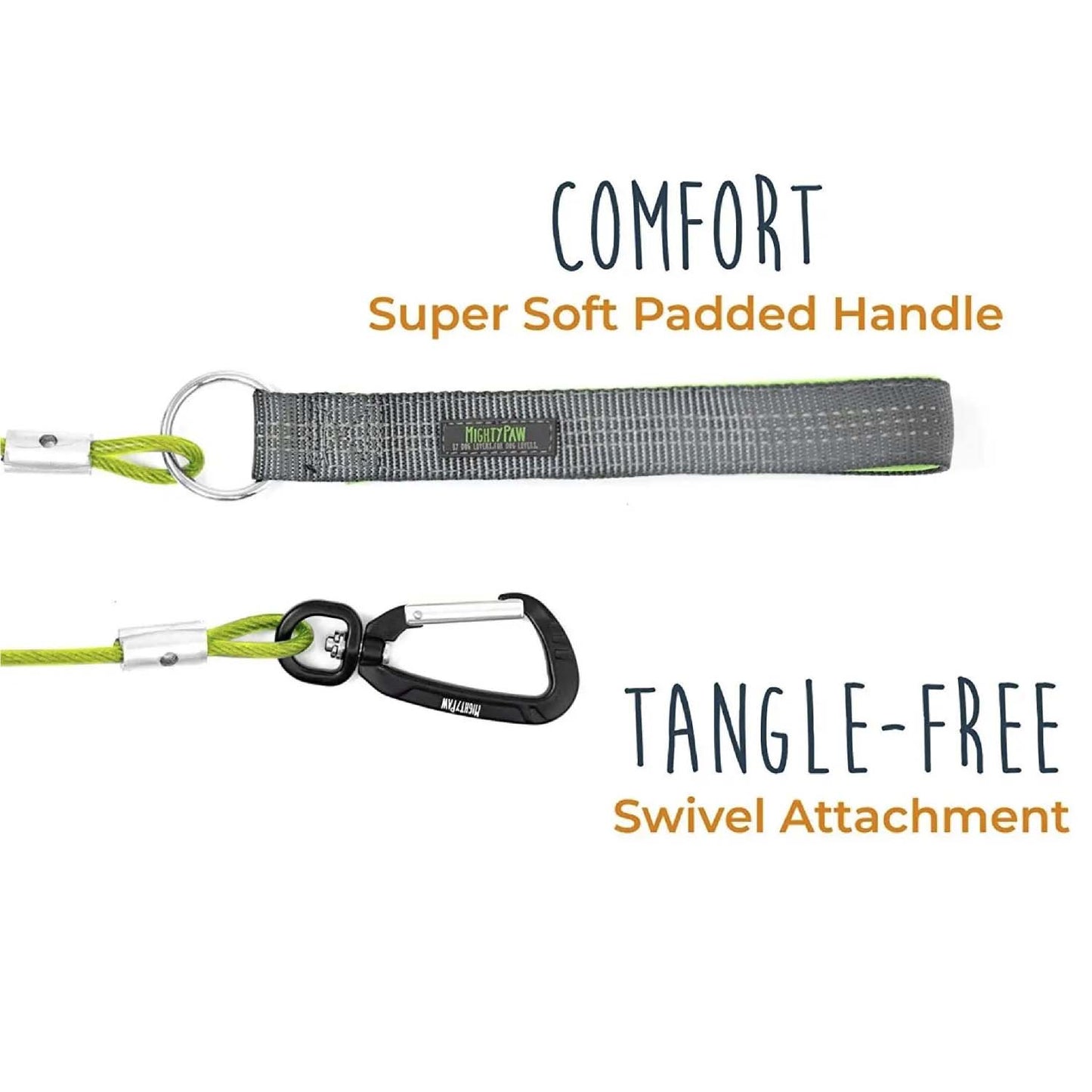 Chew Proof Cable Leash, 6'