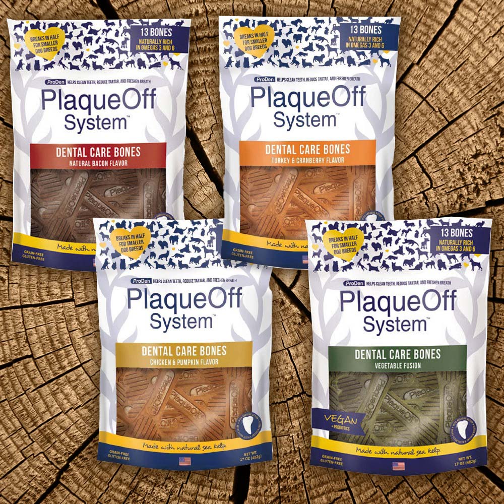 ProDen PlaqueOff Dental Care Bones