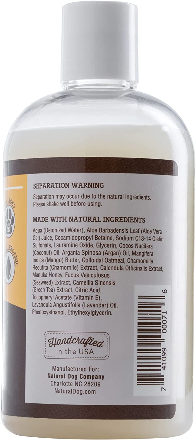 Natural Dog Company Sensitive Skin Shampoo 12oz