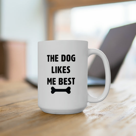 The Dog's Favorite Ceramic Mug 15oz