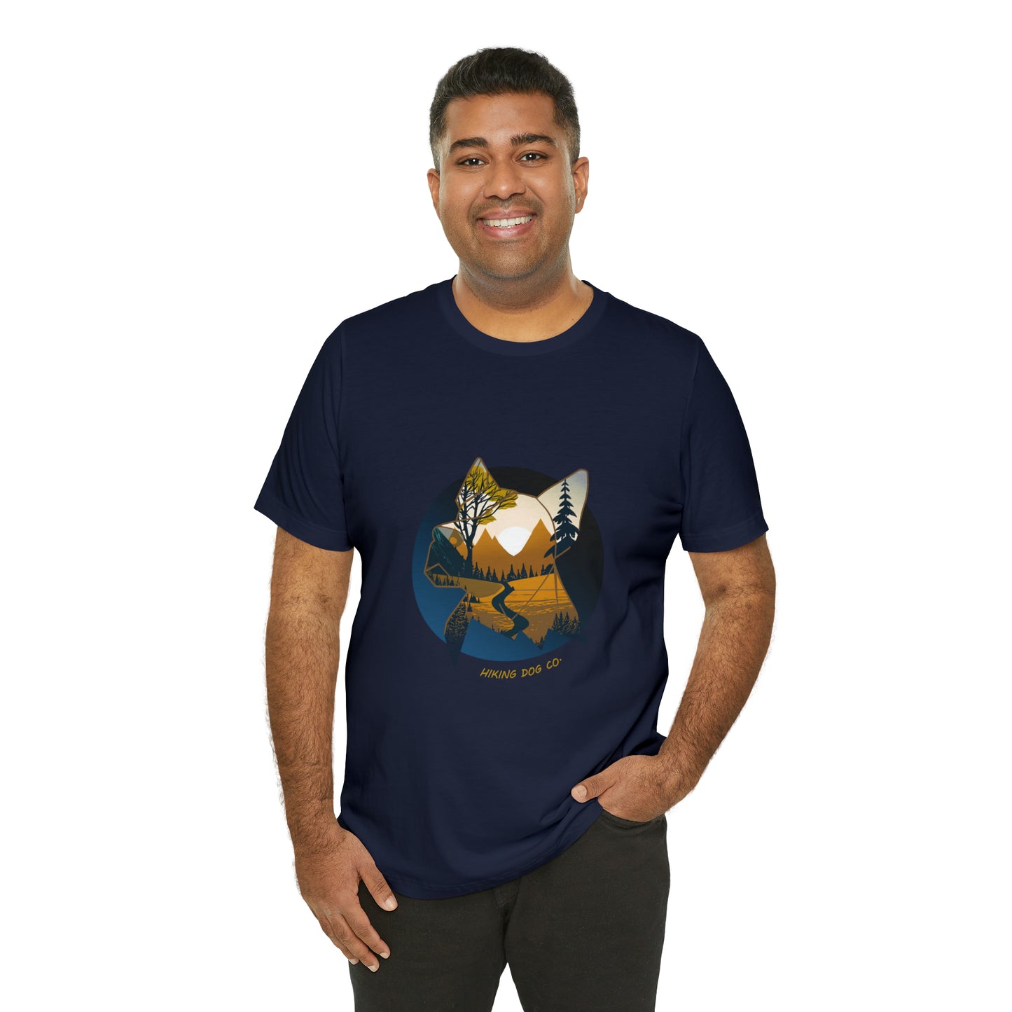 Mountain Trails and Dogs True Fit T-shirt