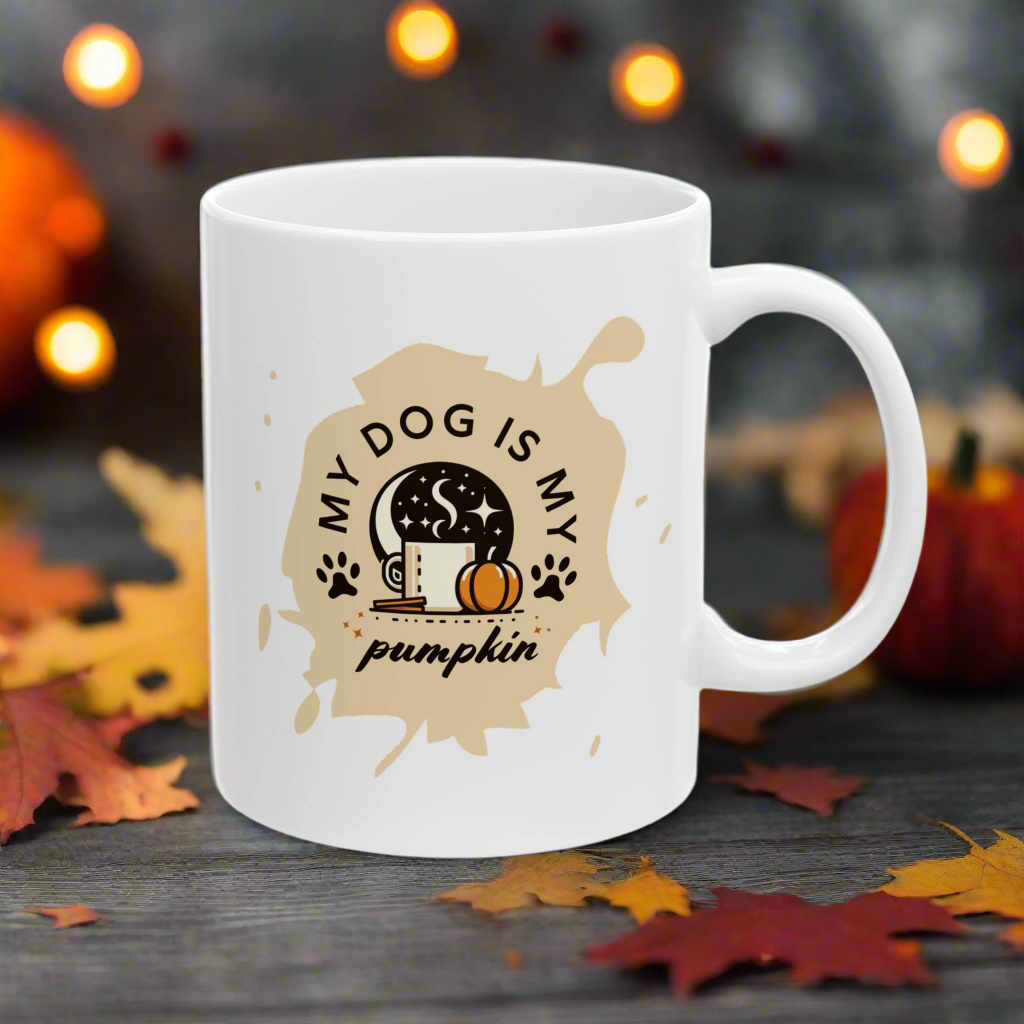 My Dog is my Pumpkin Custom Mug