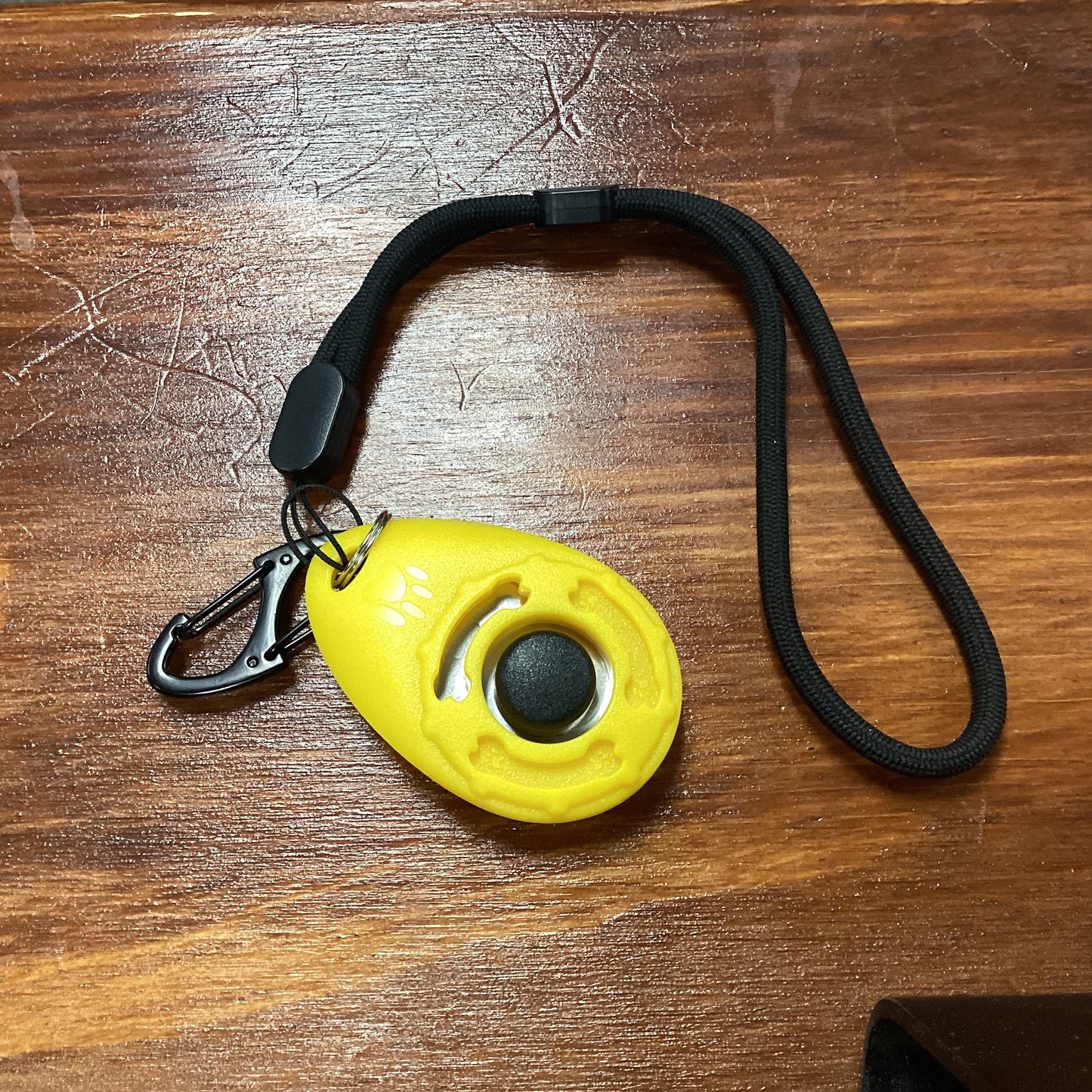 Training clicker & wrist strap