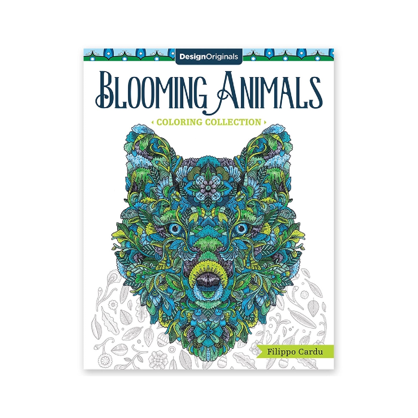Coloring Book - Blooming Animals