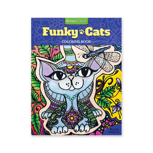 Coloring Book - Funky Cats
