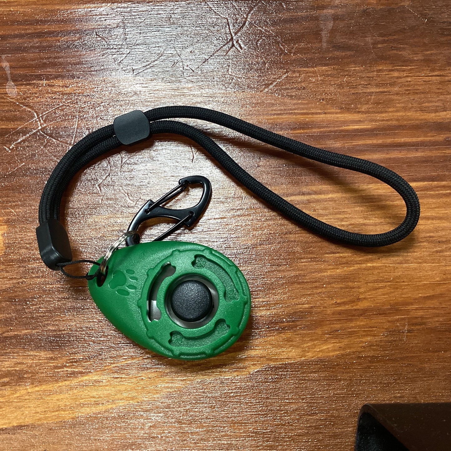 Training clicker & wrist strap