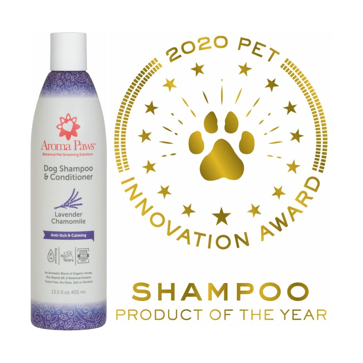 Aroma Paws Lavender Chamomile Shampoo 13.5 oz.