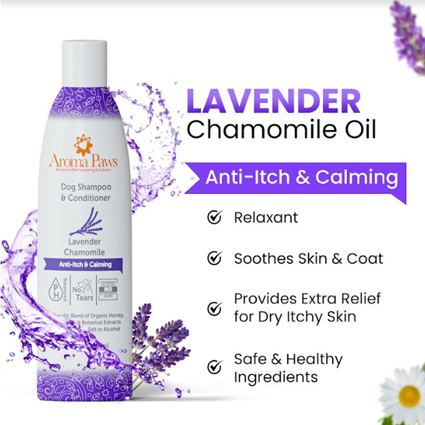 Aroma Paws Lavender Chamomile Shampoo 13.5 oz.