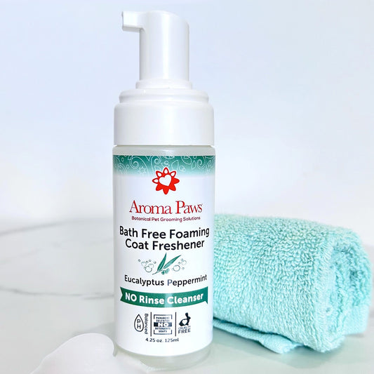 Aroma Paws Foaming Coat Rinse Free Cleaner 4.25 oz.