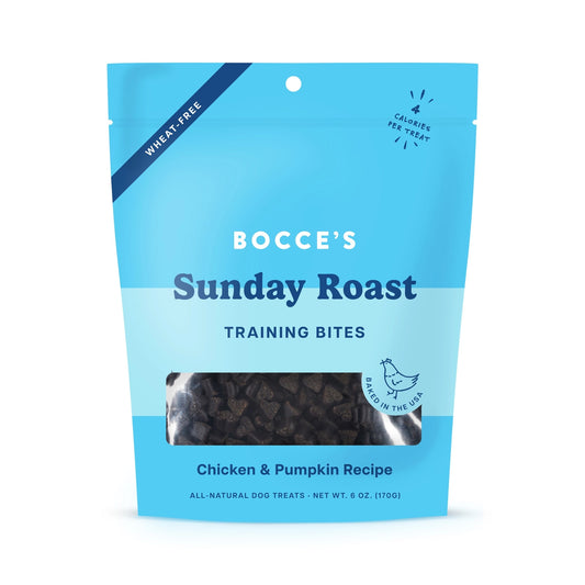 Bocce's Bakery Sunday Roast 6oz Training Bites Dog Treats