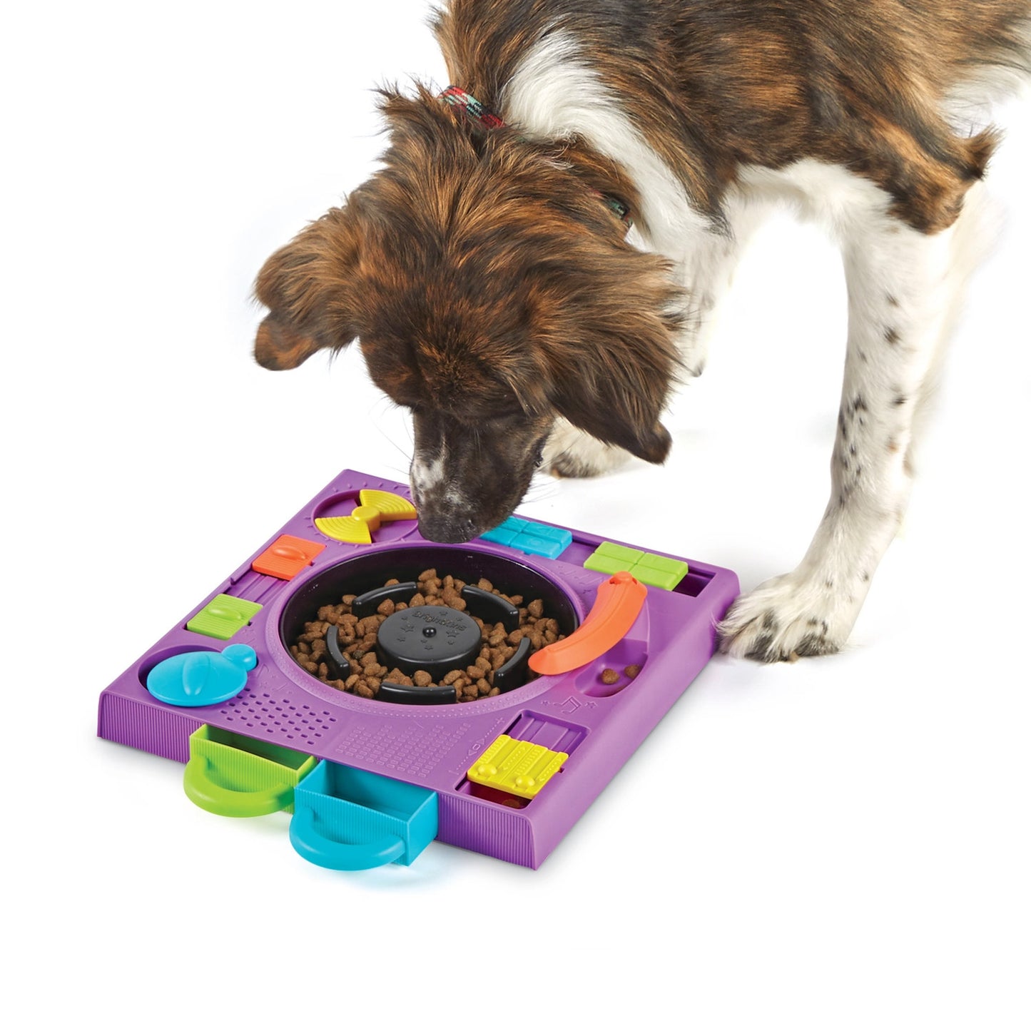 Brightkins™ DJ Turntable Puzzle Feeder