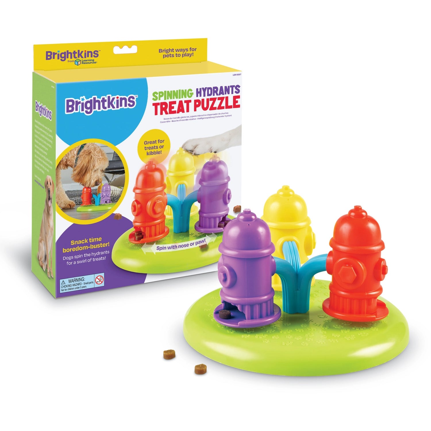 Brightkins™ Spinning Hydrants Feeder – Hiking Dog Co.