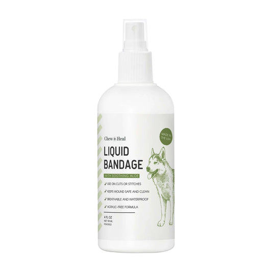 Chew + Heal Liquid Bandage For Dogs, 4 oz.