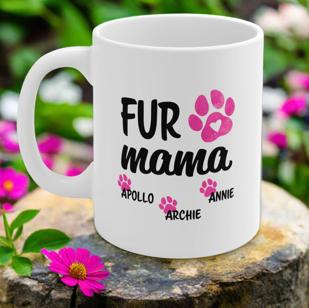 Fur Mama Custom Mug