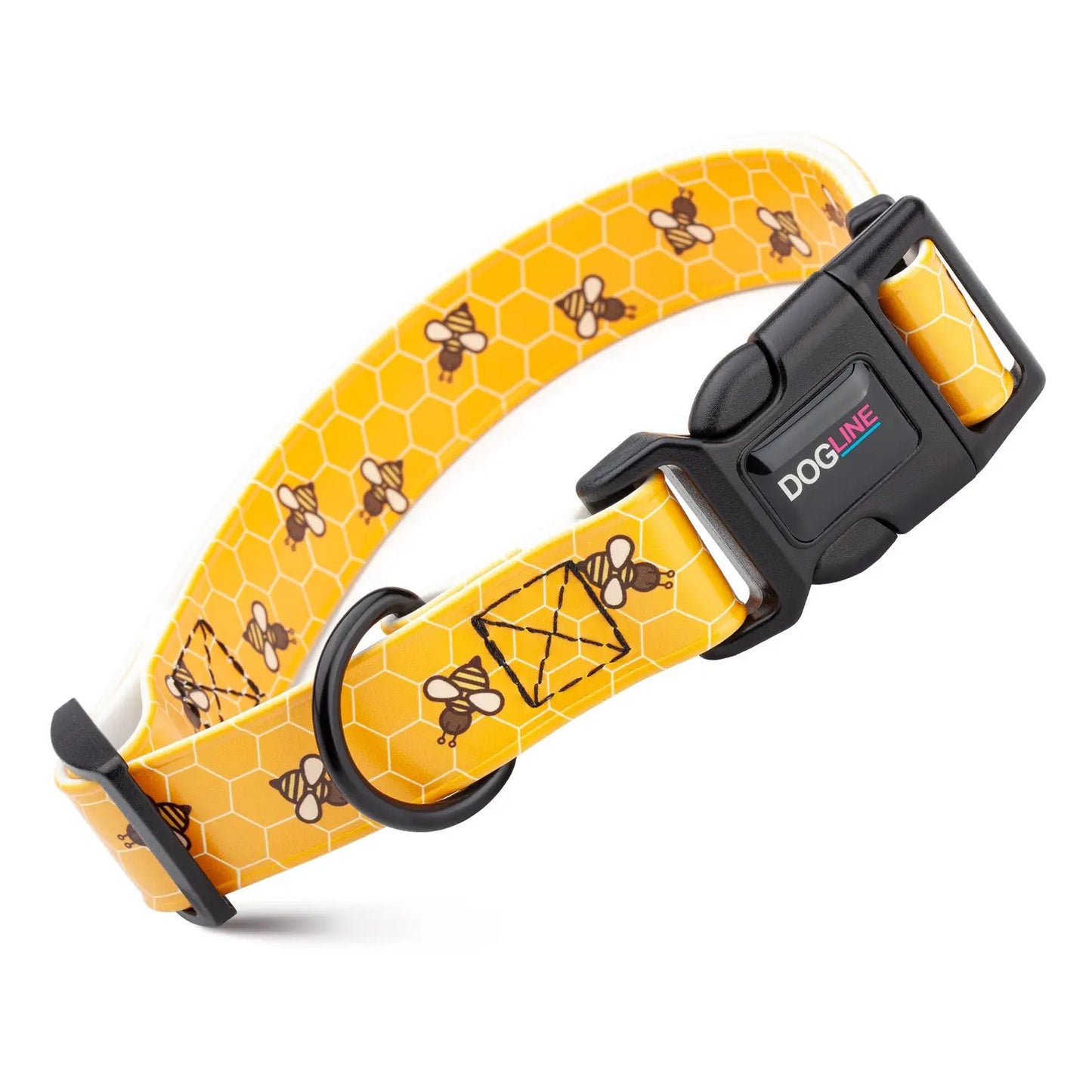 Printed Biothane Waterproof Dog Collar by Dogline