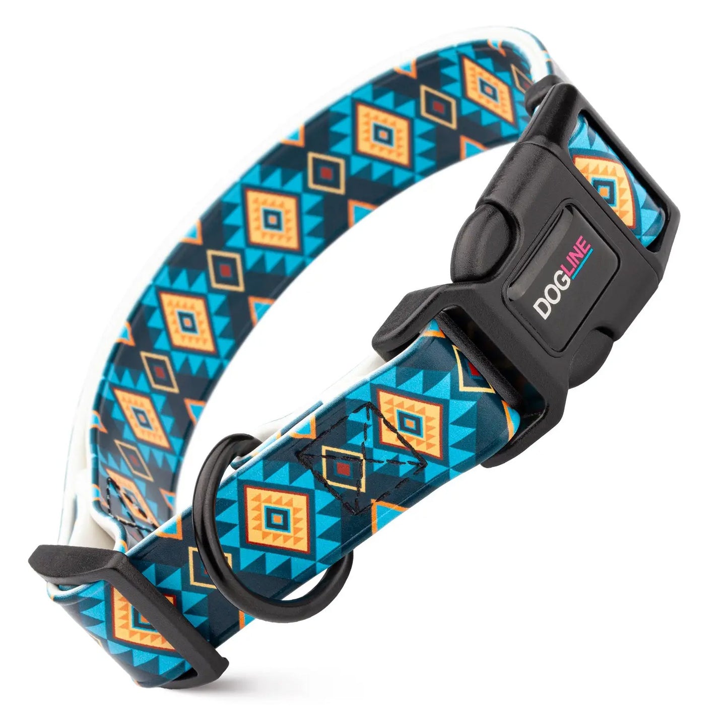 Printed Biothane Waterproof Dog Collar by Dogline