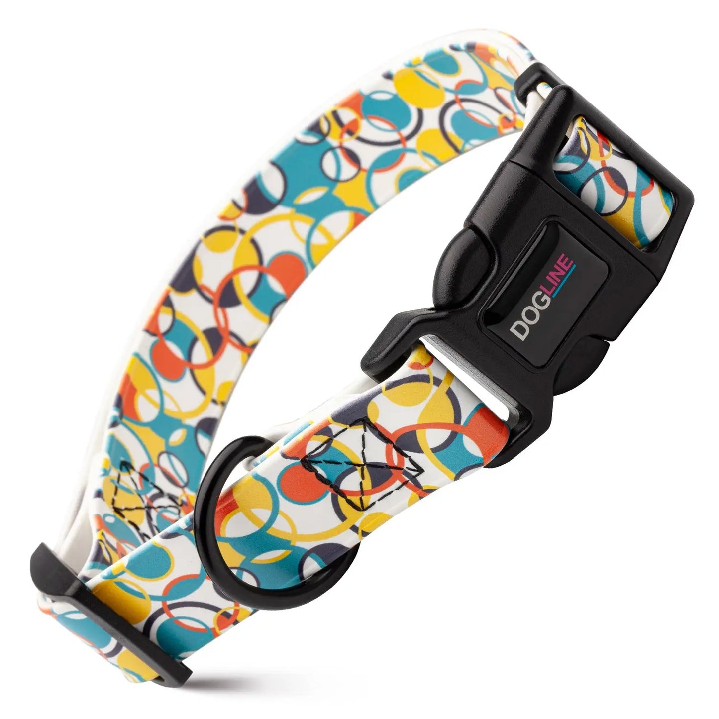 Printed Biothane Waterproof Dog Collar by Dogline