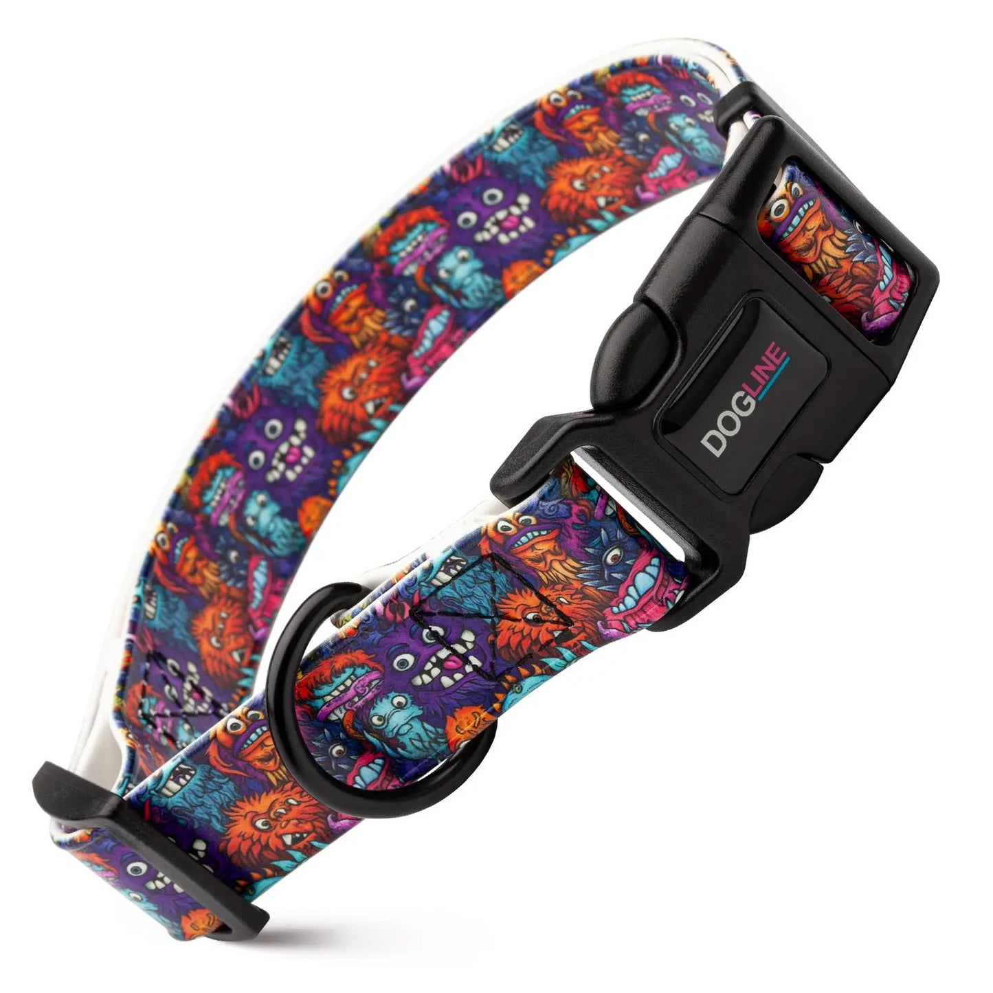 Printed Biothane Waterproof Dog Collar by Dogline