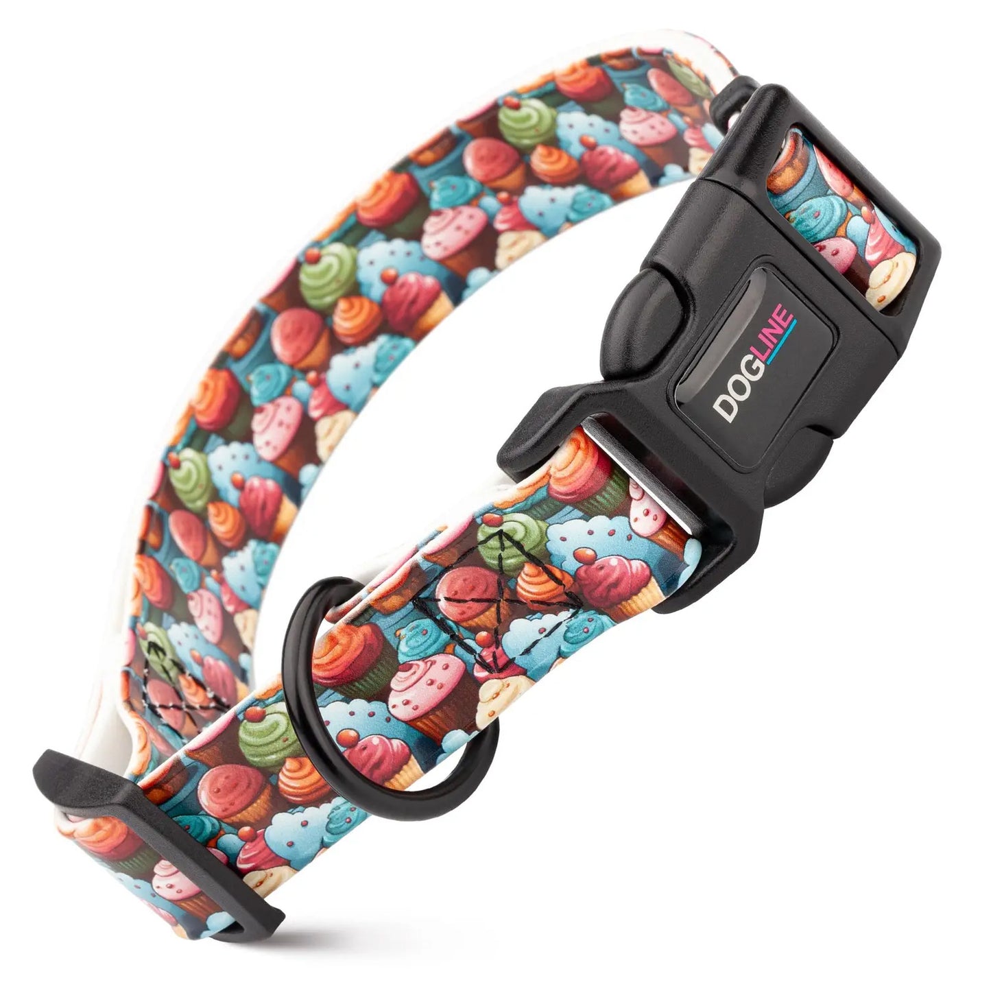 Printed Biothane Waterproof Dog Collar by Dogline