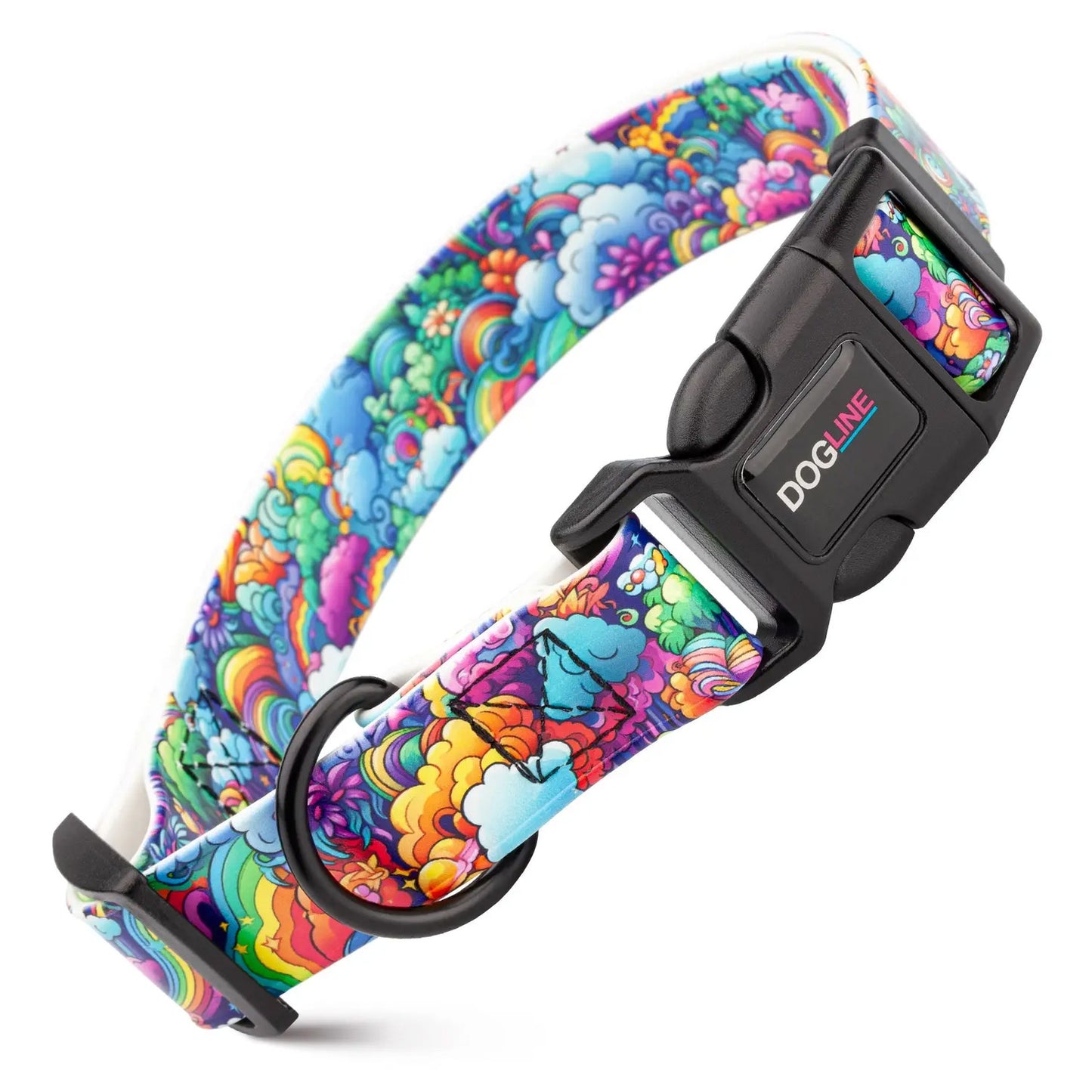 Printed Biothane Waterproof Dog Collar by Dogline