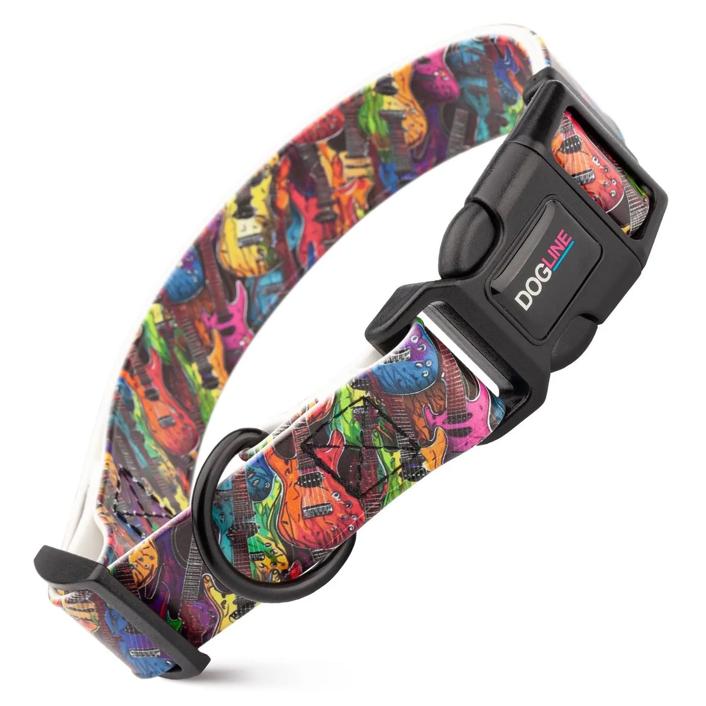 Printed Biothane Waterproof Dog Collar by Dogline