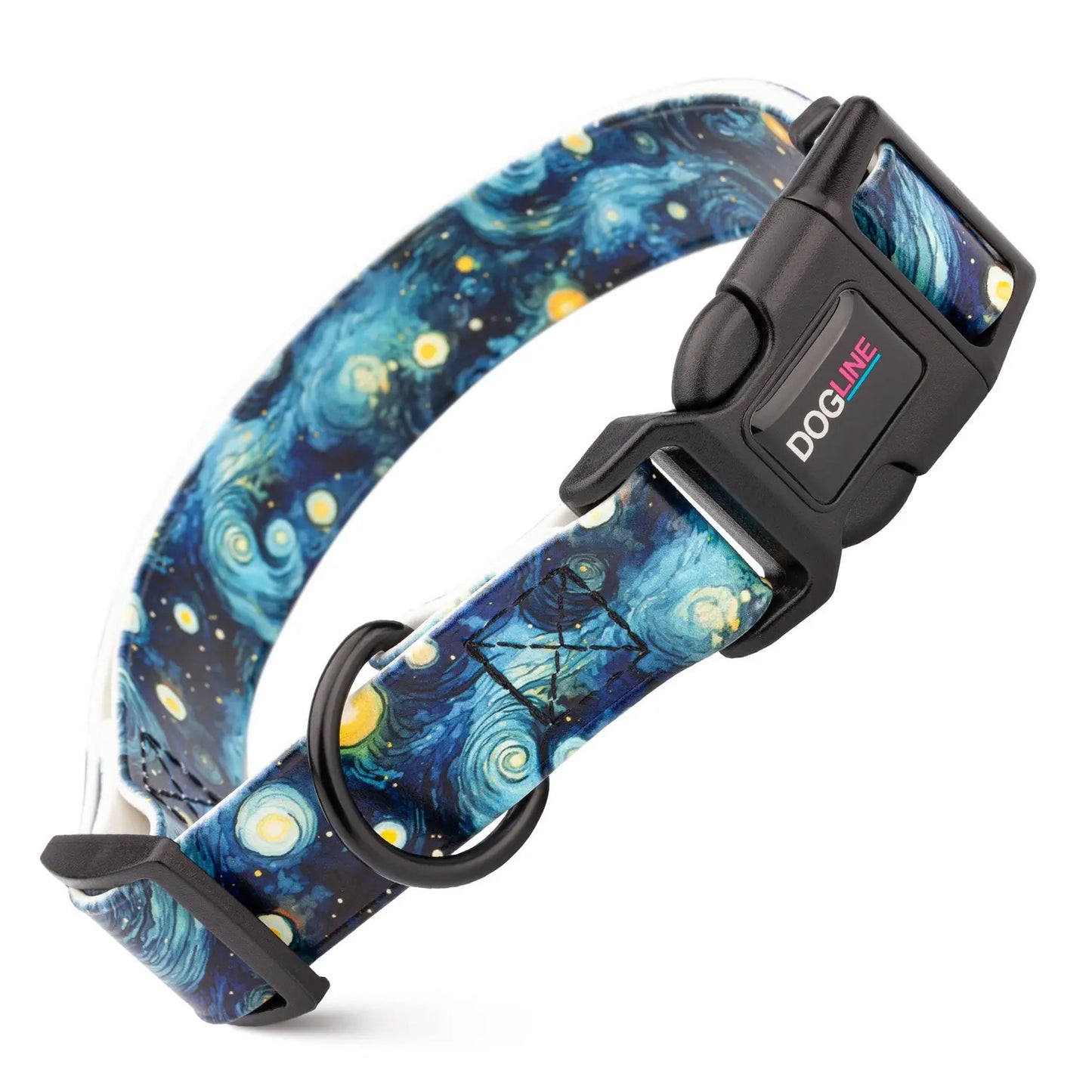 Printed Biothane Waterproof Dog Collar by Dogline