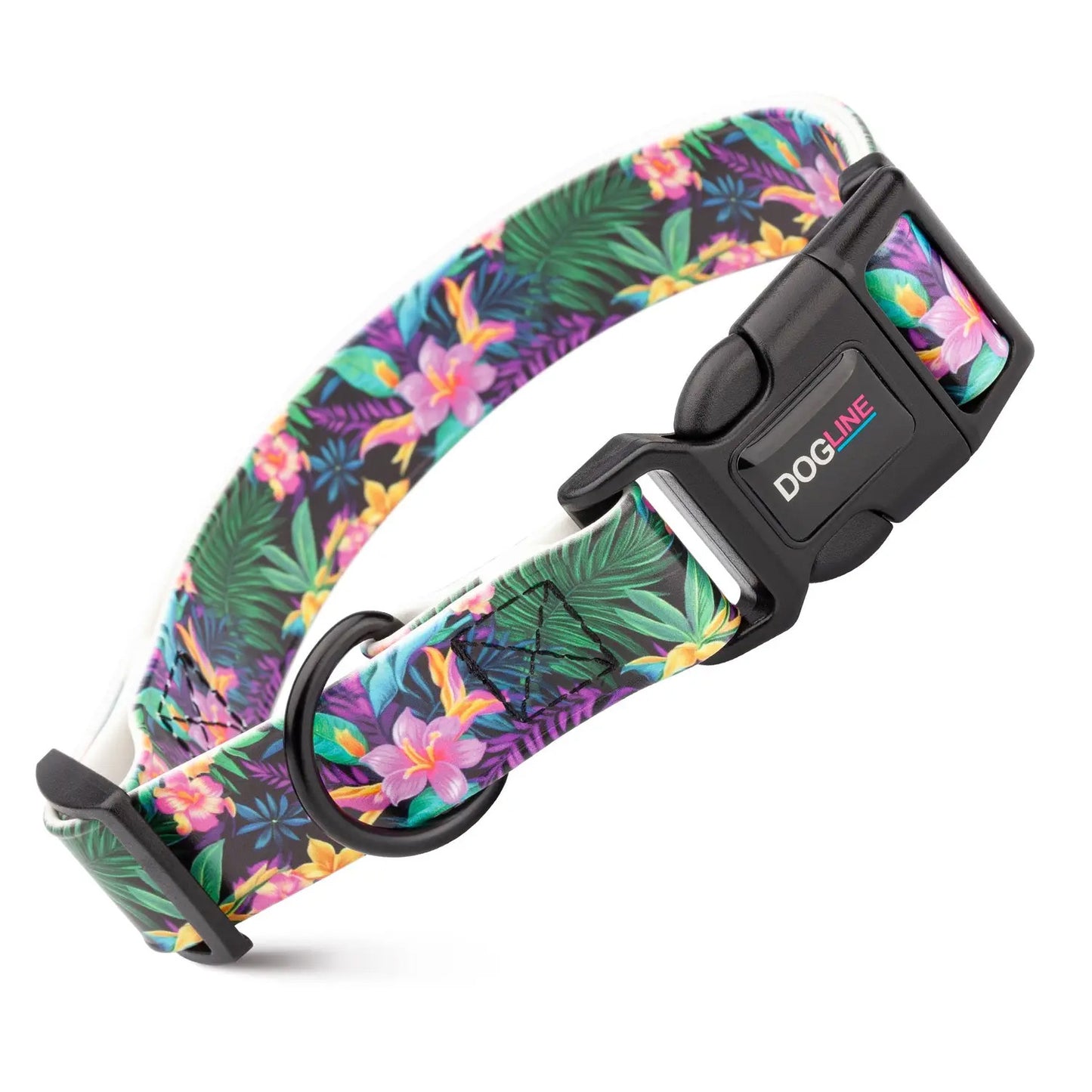 Printed Biothane Waterproof Dog Collar by Dogline