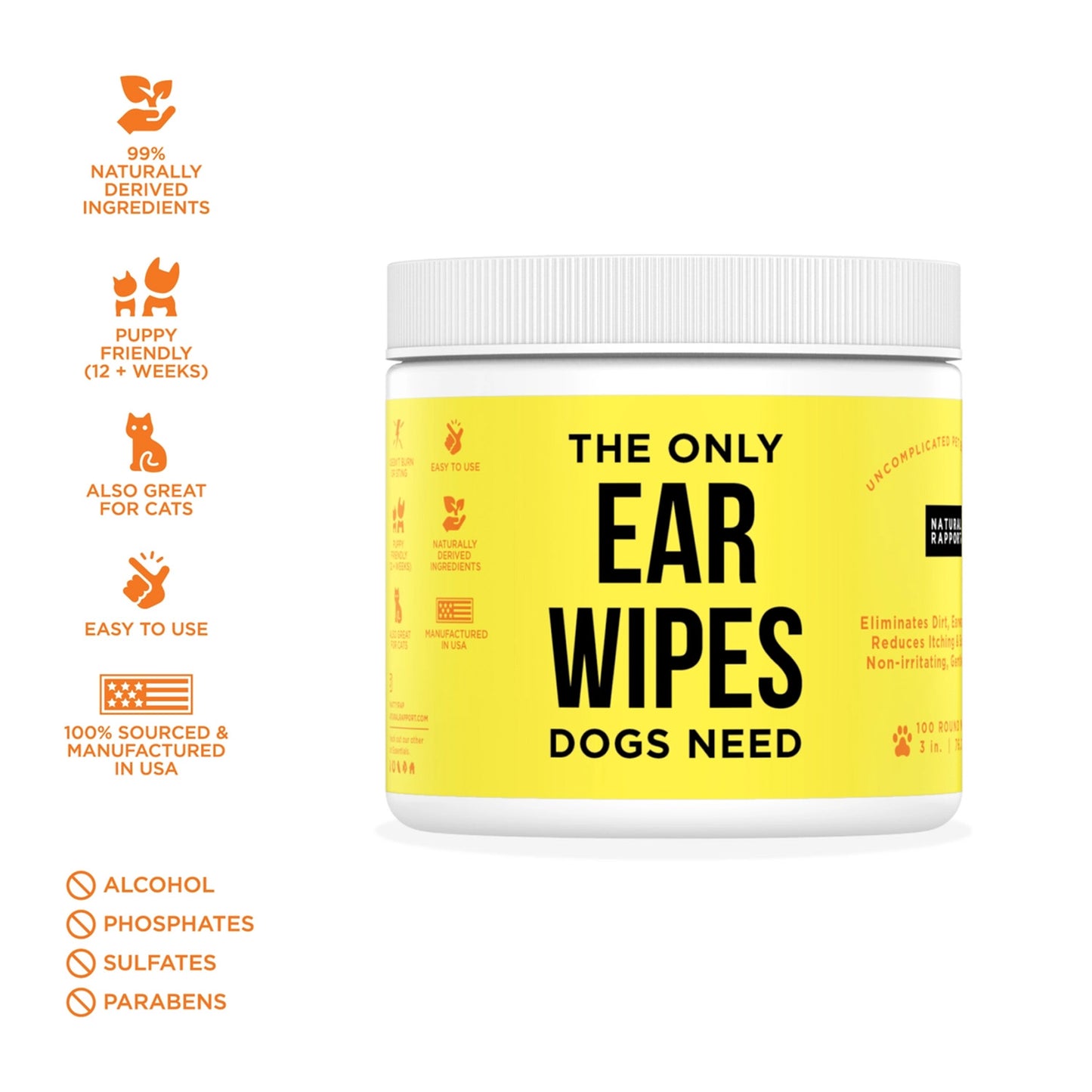 The Only Ear Wipes Dogs Need