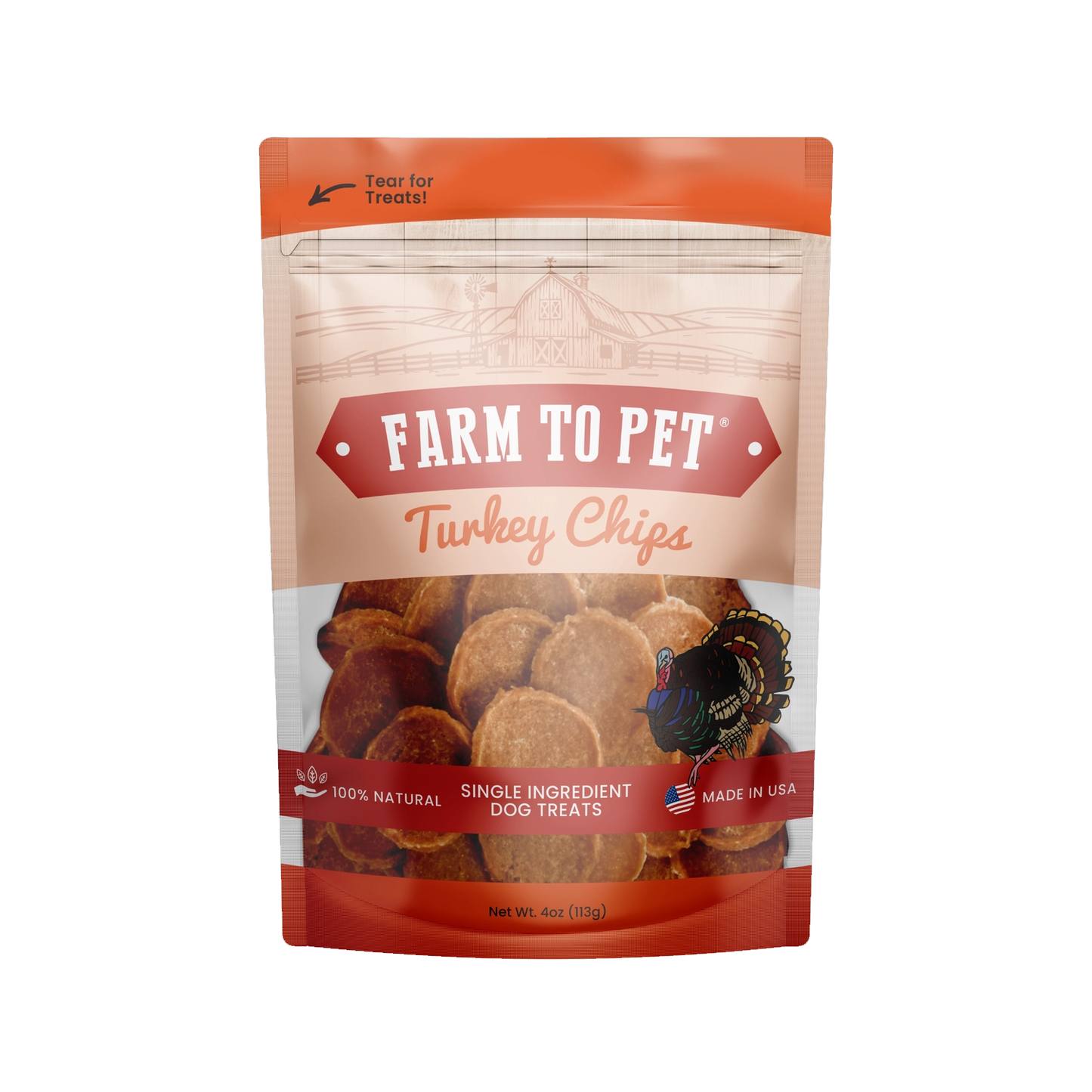 Farm to Pet Turkey Chips