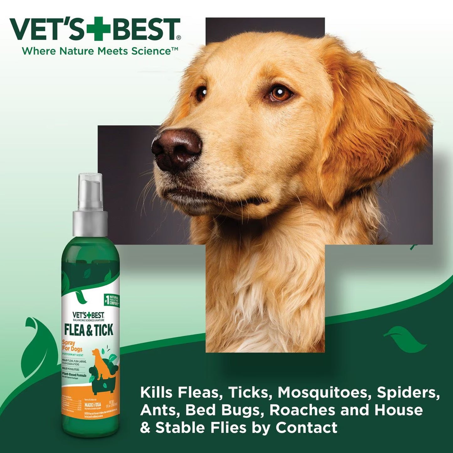 Flea + Tick Spray from Vet's Best