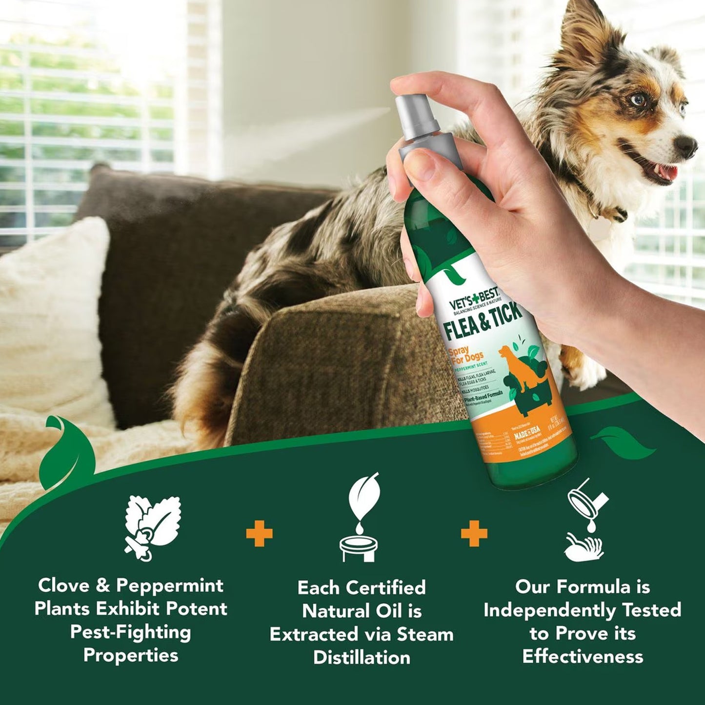 Flea + Tick Spray from Vet's Best