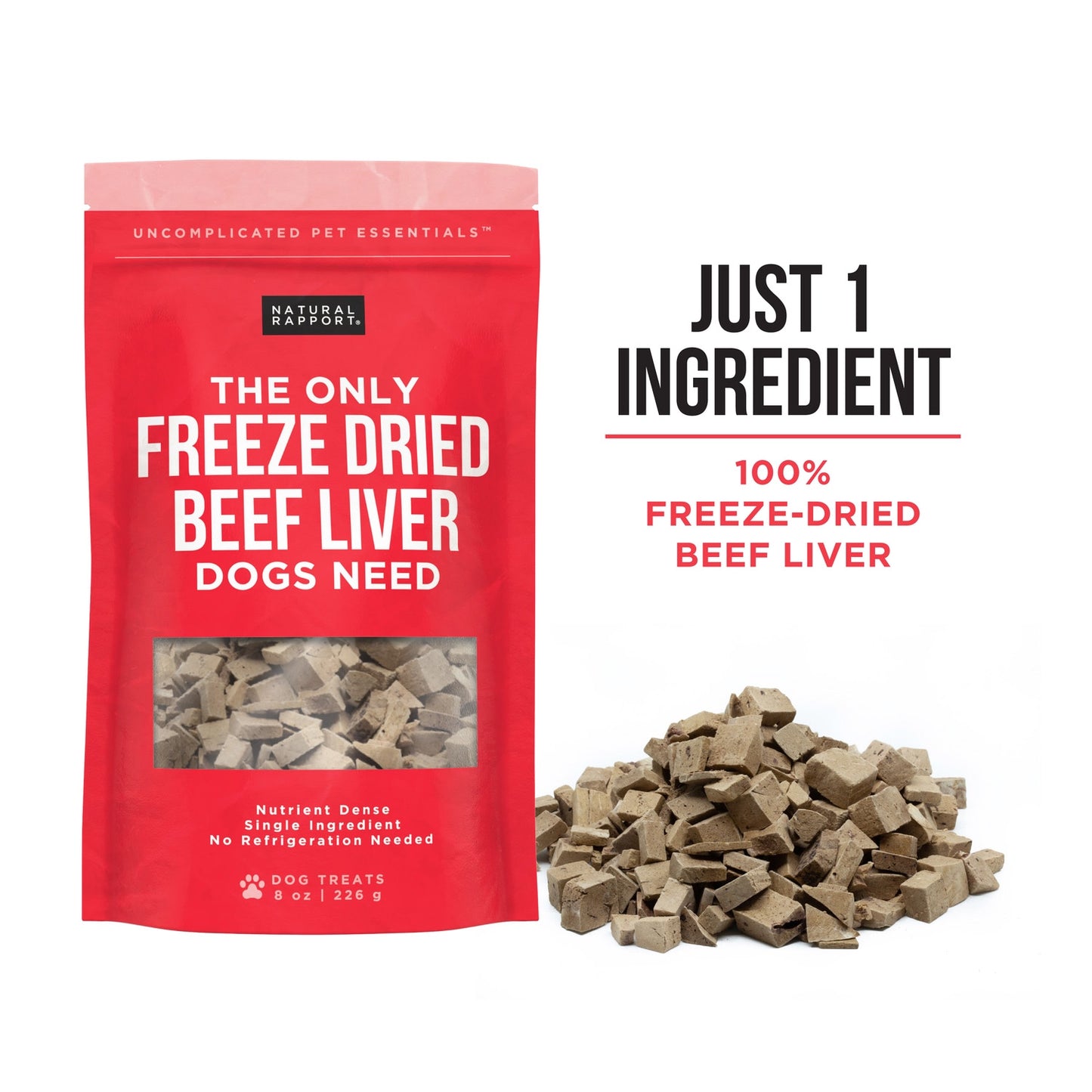 Only Freeze Dried Beef Liver Dogs Need