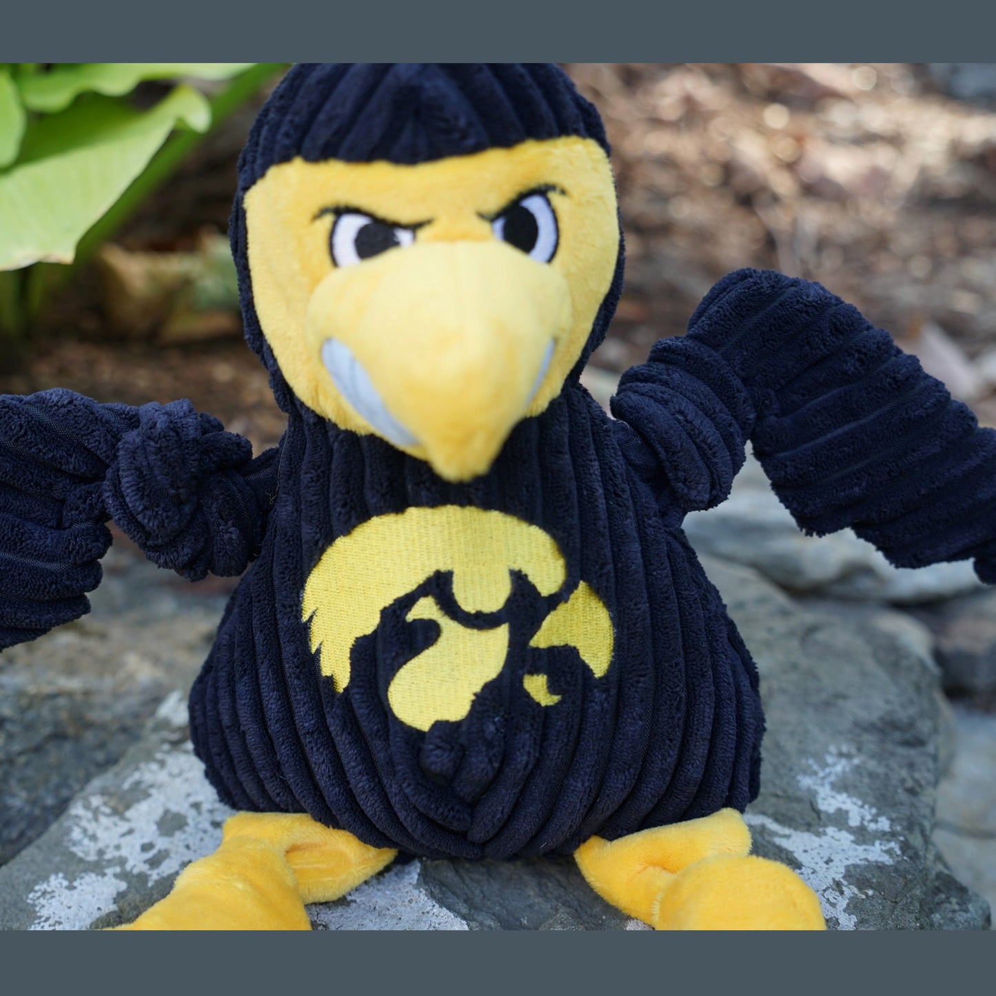 Herky the Hawk Knottie® Plush Dog Toy