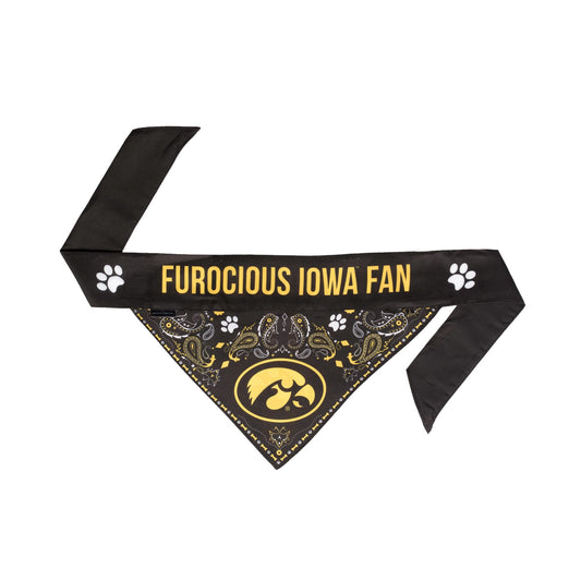 Iowa Hawkeyes Reversible Pet Bandana