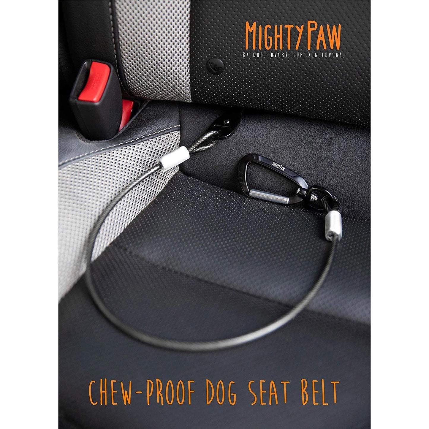 Chew Proof Dog Safety Belt