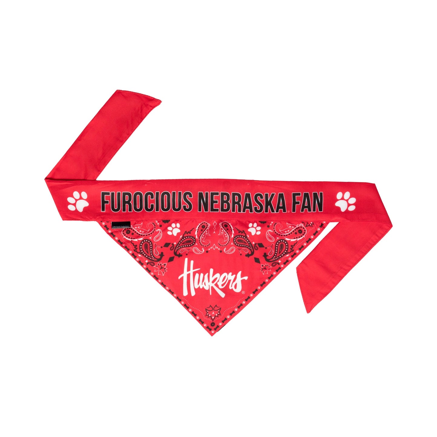 Nebraska Huskers Reversible Pet Bandana