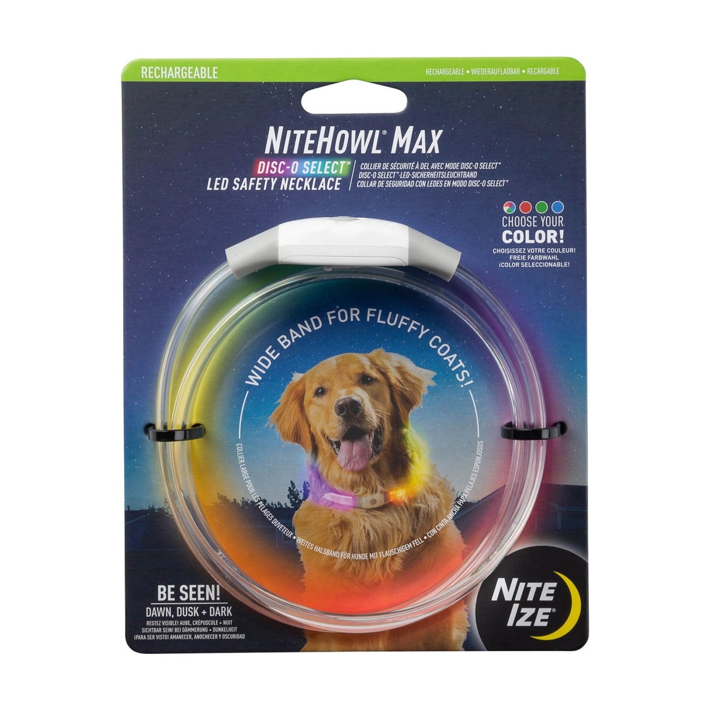 NiteHowl Max Rechargeable LED Safety Necklace