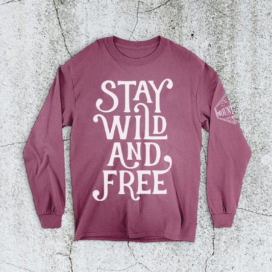 Stay Wild and Free Long Sleeve Tee