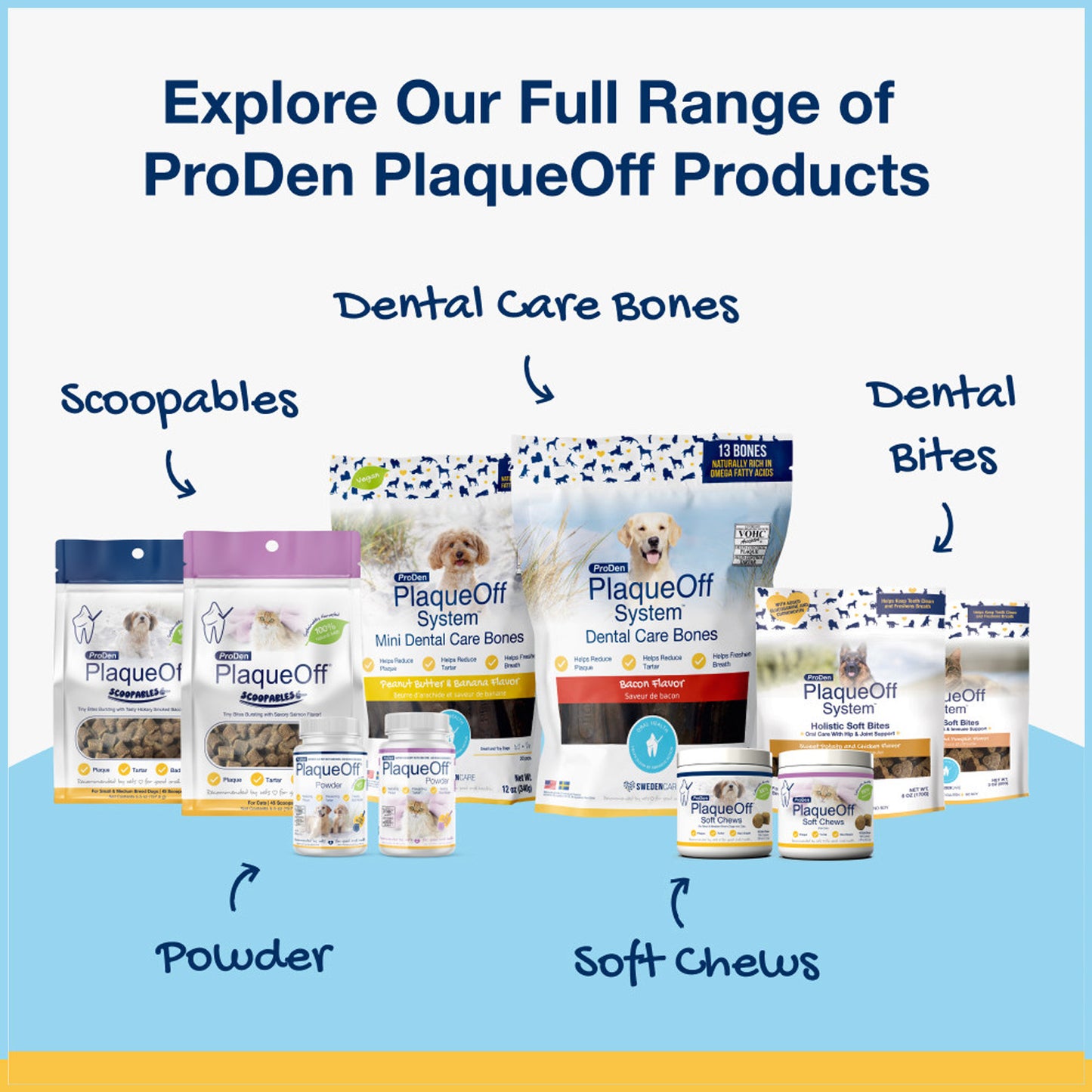 ProDen Crunchy Dental Bites L/G Dogs