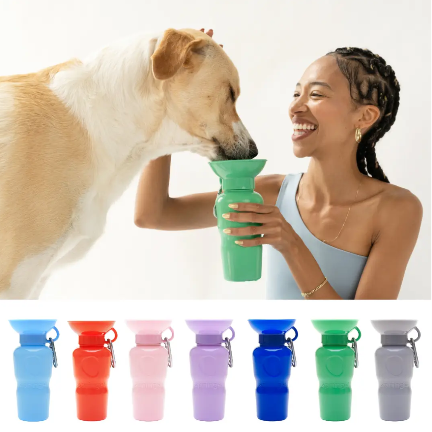 Dog Travel Water Bottle 22oz Classic