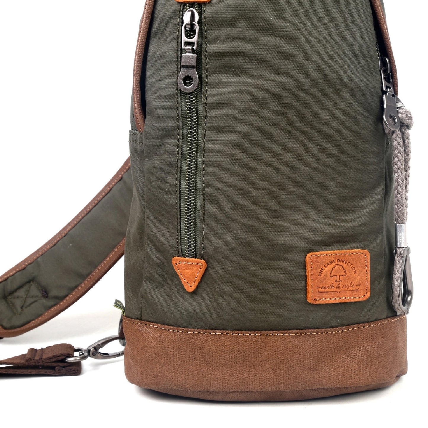 Urban Light Coated Canvas Sling Bag