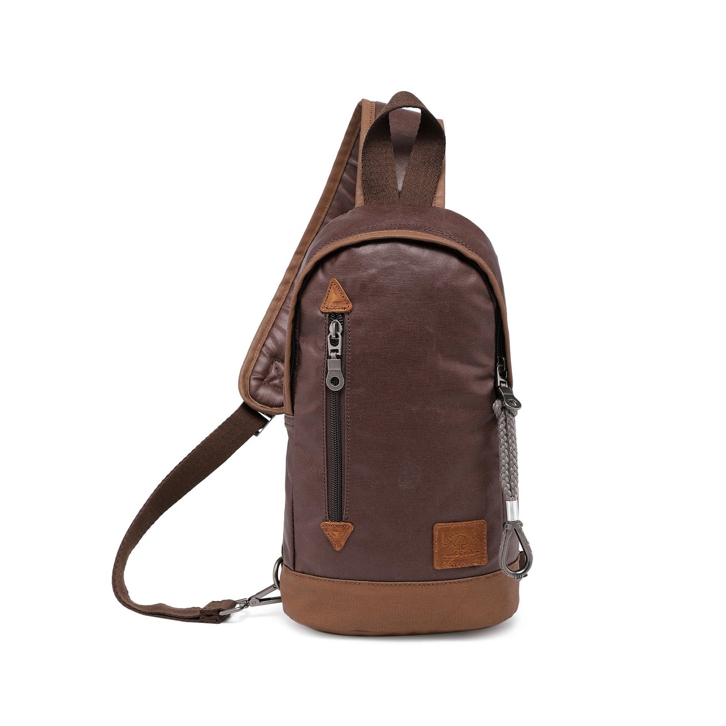 Urban Light Coated Canvas Sling Bag