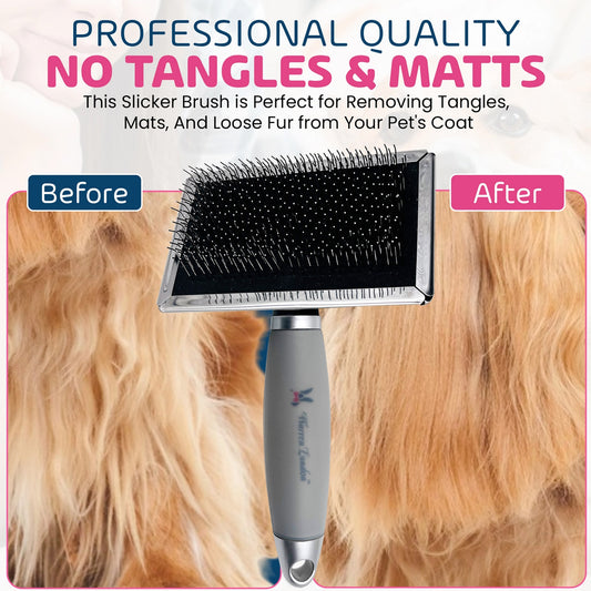 Warren London Gel-Handle Slicker Brush