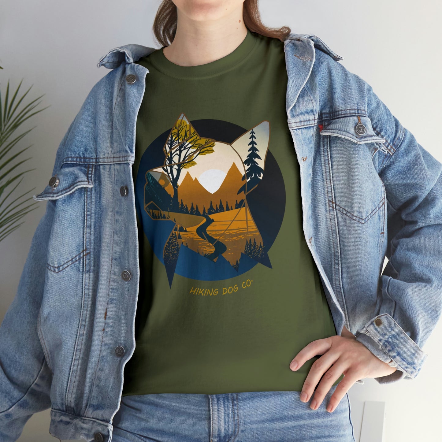 Mountain Trails and Dogs Unisex T-shirt