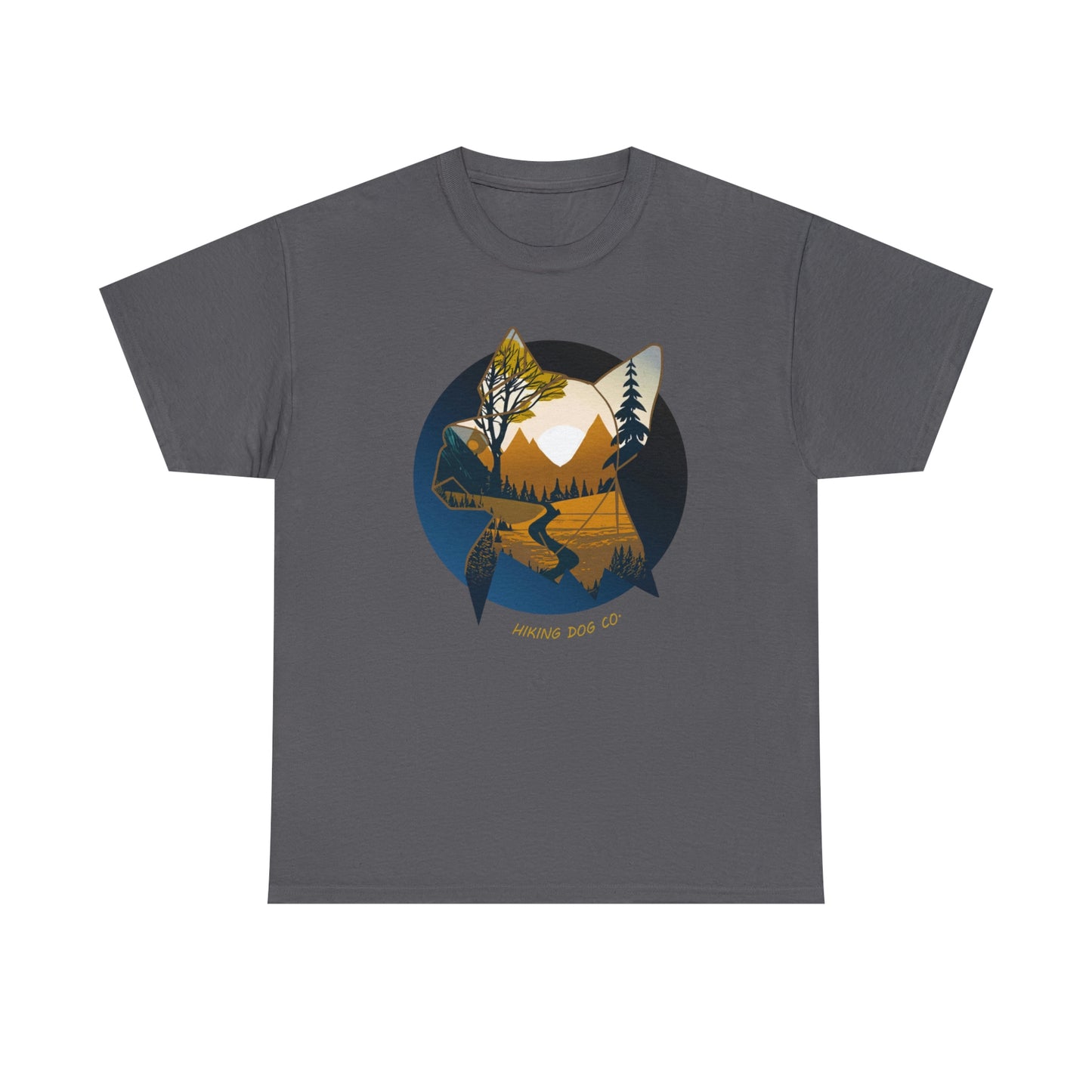 Mountain Trails and Dogs Unisex T-shirt