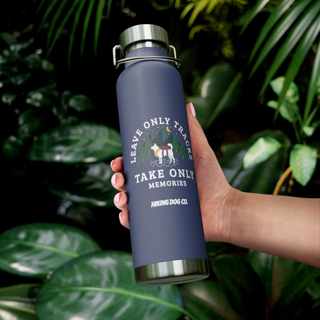 Leave Only Tracks Insulated Reusable Bottle