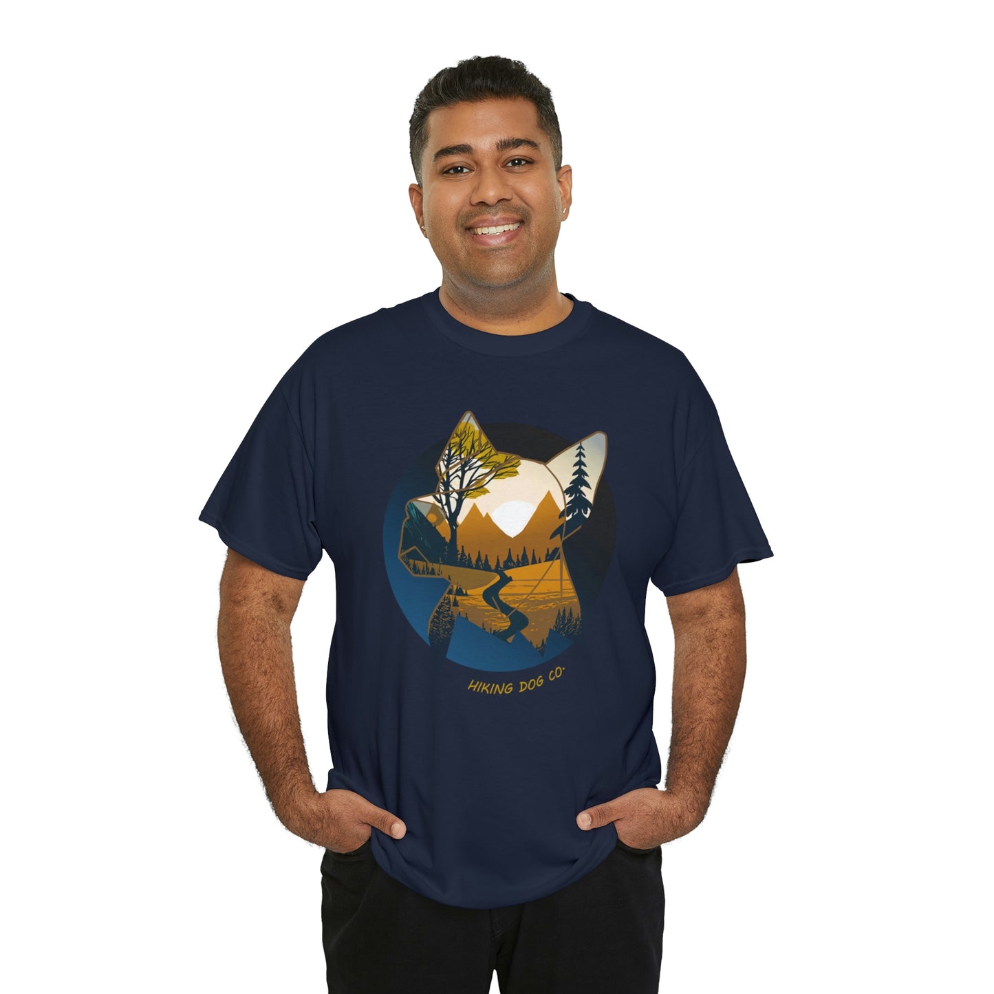 Mountain Trails and Dogs Unisex T-shirt